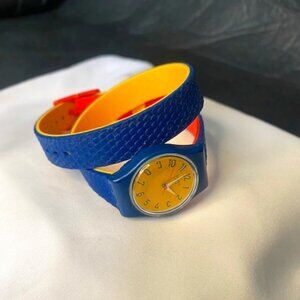 Swatch wrap watch for women